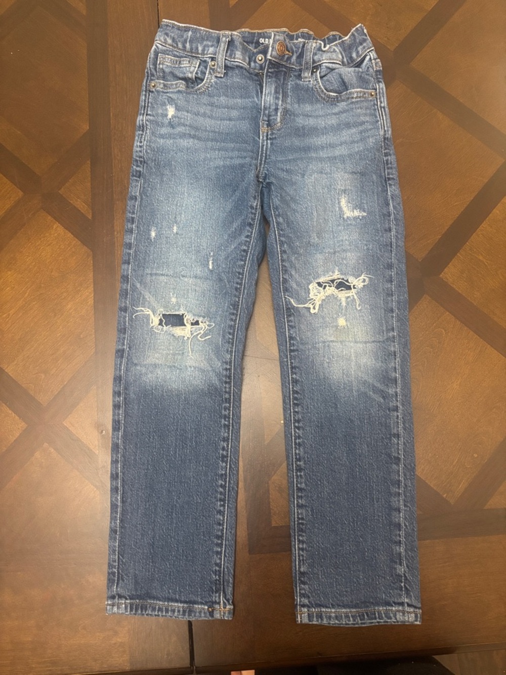 Old Navy Kids Distressed Blue Jeans
